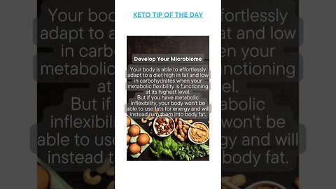 Keto Tip of the Day - Keep a Healthy Gut - Low Carb - Keto Digestion