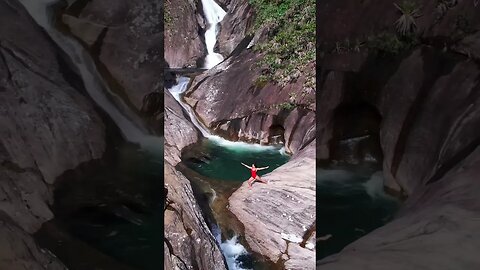 🤩Esse é o Poço da Tartaruga e mais a cima o Poço do Balaio.