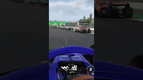 O Pierre Gasly me jogou pra fora e me fez bater no Formula 1 online