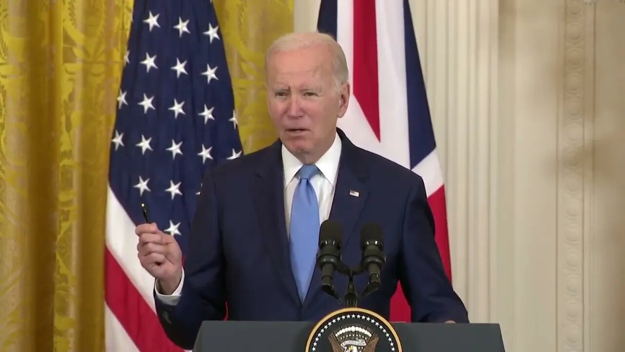 Biden Immediately Forgets Which Question He Was Asked At His Press Conference