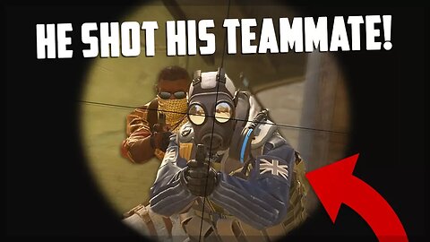 HE SHOT HIS TEAMMATE - CS:GO Funny Moments