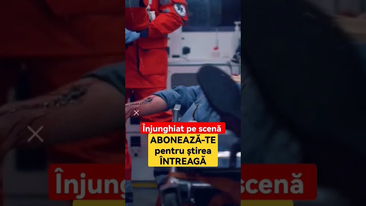 Înjunghiat pe scenă - 1