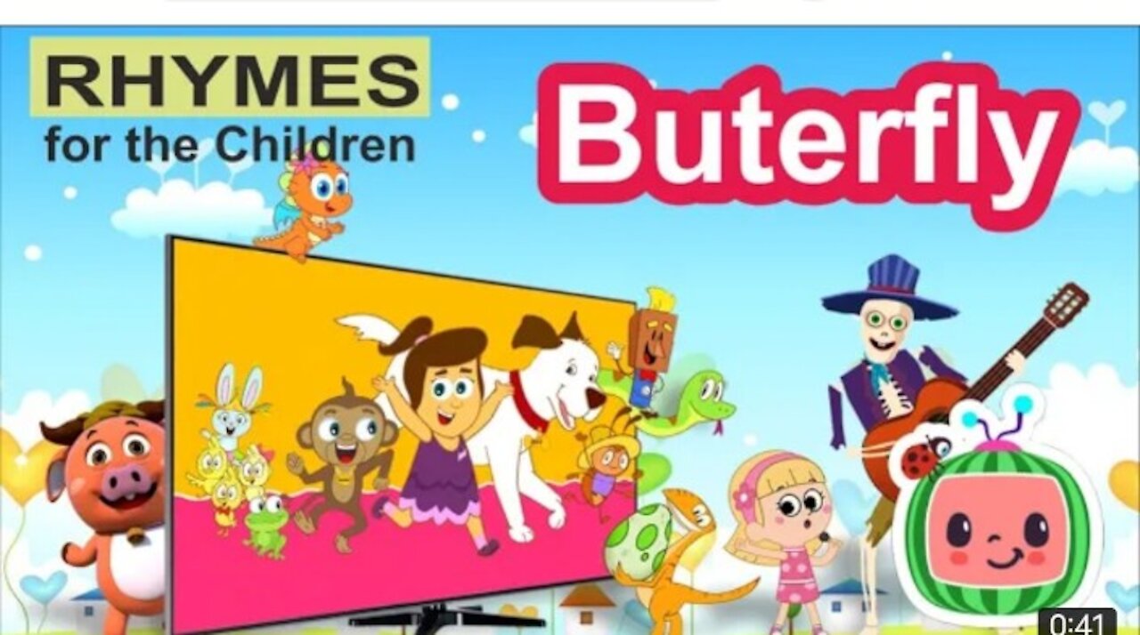 Baby Butterfly Rhymes