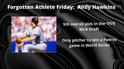 Forgotten Athlete Friday #148: Andy Hawkins