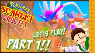Pokemon Scarrlet Let's Play Part 1