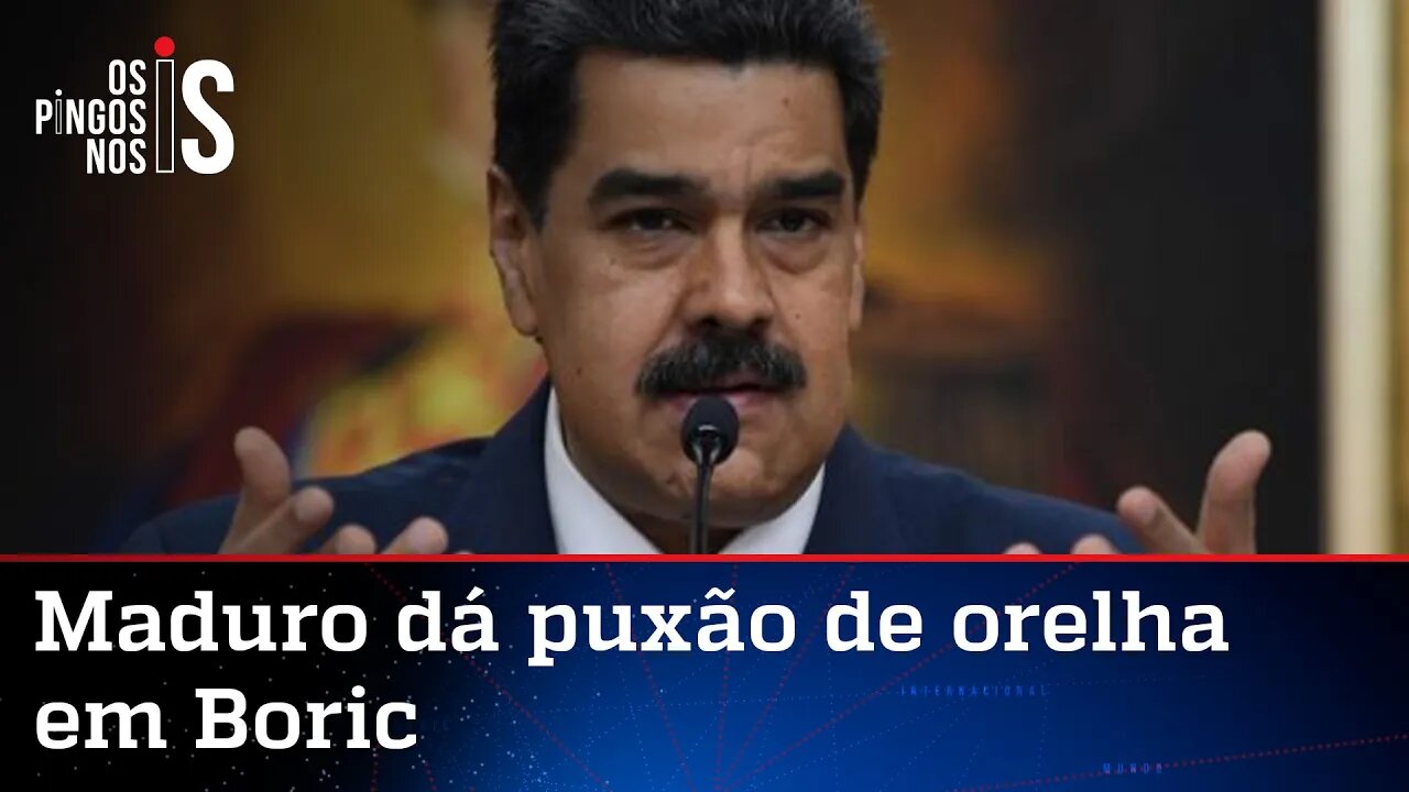 Maduro diz que faltou liderança ao Boulos chileno para aprovar Constituição