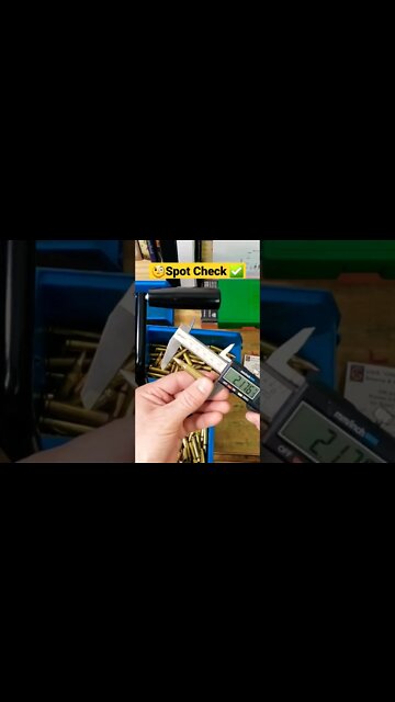 Always Spot Check Your Reloads! ✅