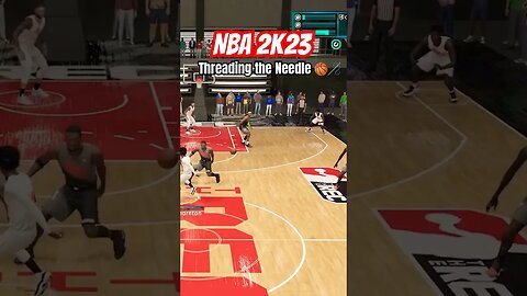 Threading the Needle 🏀🪡 #shorts #NBA2K23 #NBA2K