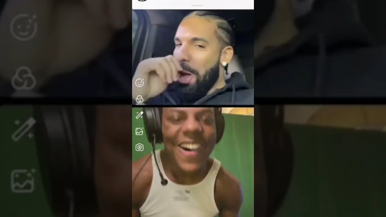 Ishowspeed calls drake (Why is your voice so sexy) #ishowspeed #ishowspeedshorts #speedclips #funny