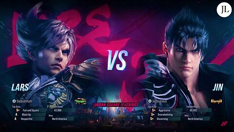 TEKKEN 8 - Lars vs Jin (FT2) (Closed Network Test)