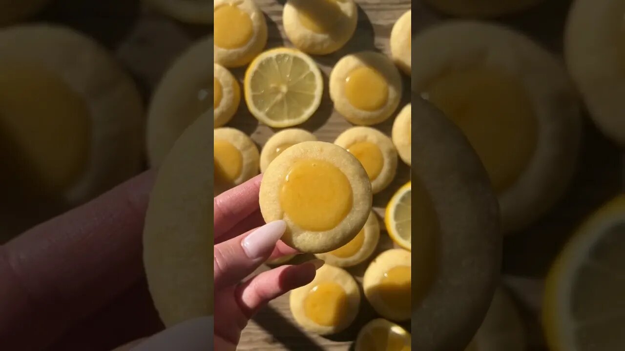 lemon curd cookies 🍪 inbloombakery