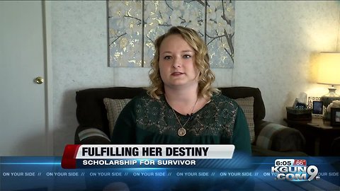 Tucson cancer survivor lands national scholarship