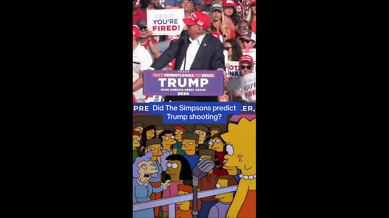 Simpsons episode pulled after scene resembles Donald Trump assassination attempt at 2024 rally.