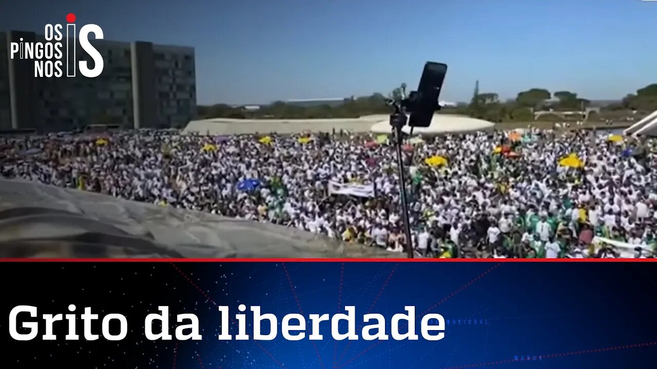 Povo vai às ruas por mais armas e contra a CPI da Politicagem