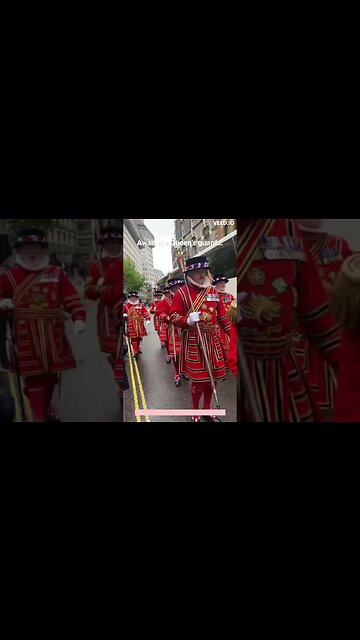 Beefeater GETS IT WRONG on King Charles’ coronation 😬😂 #KingCharles #QueenCamilla#coronation#shorts