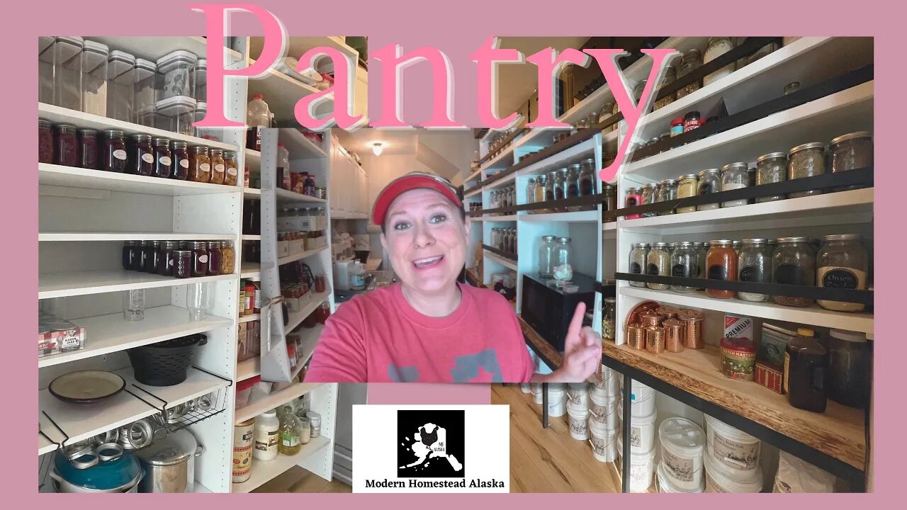 Working Homestead Pantry Changes! Canners Pantry | long term food storage | working pantry