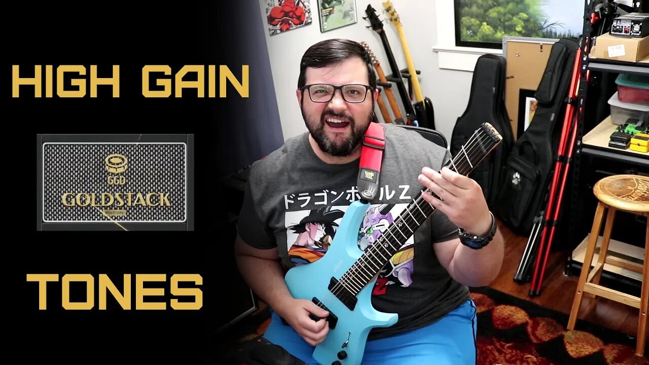 Do High Gain Tones With Getgood Drums Studio Cabs Goldstack Sound GOOD???