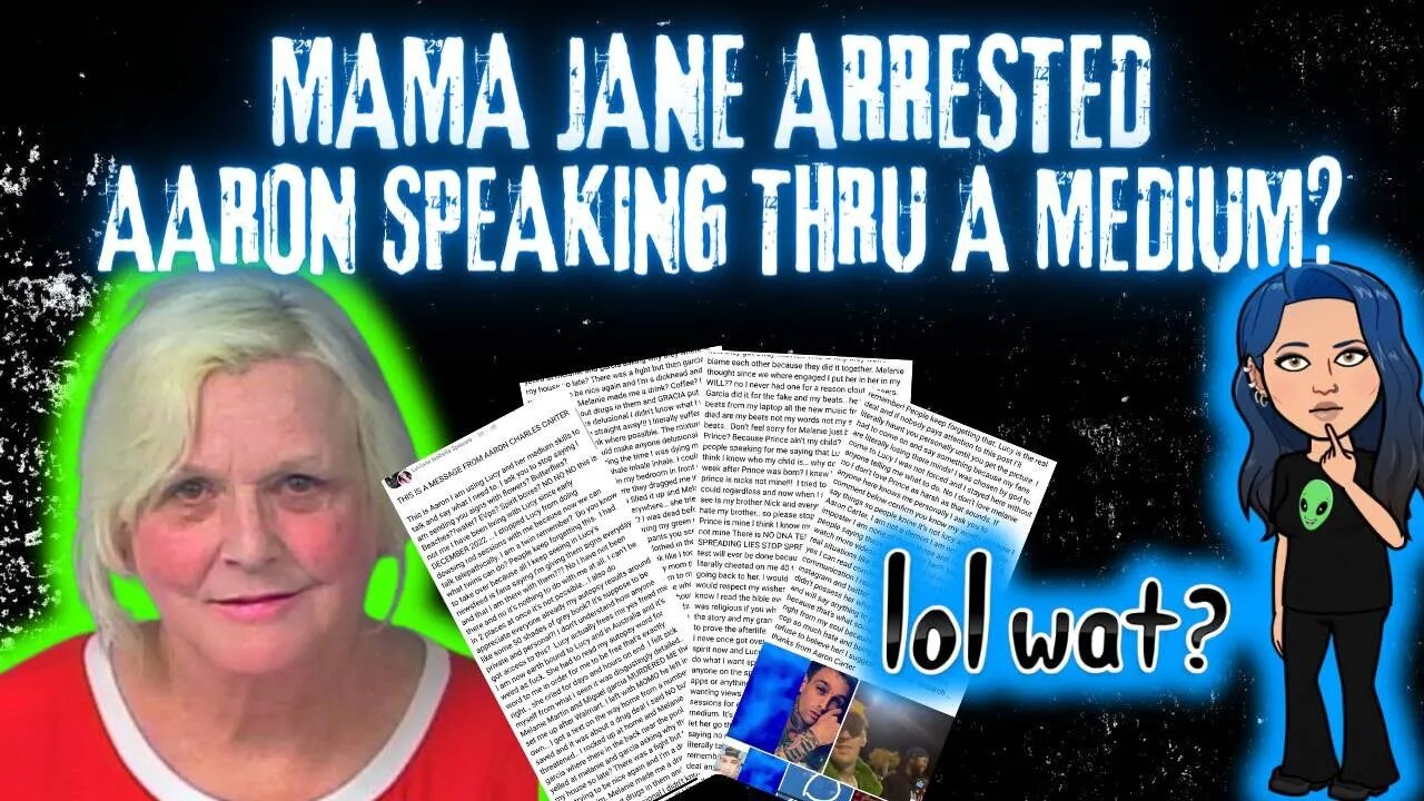 Jane Carter Arrested & Medium "Talking" to Aaron Carter?