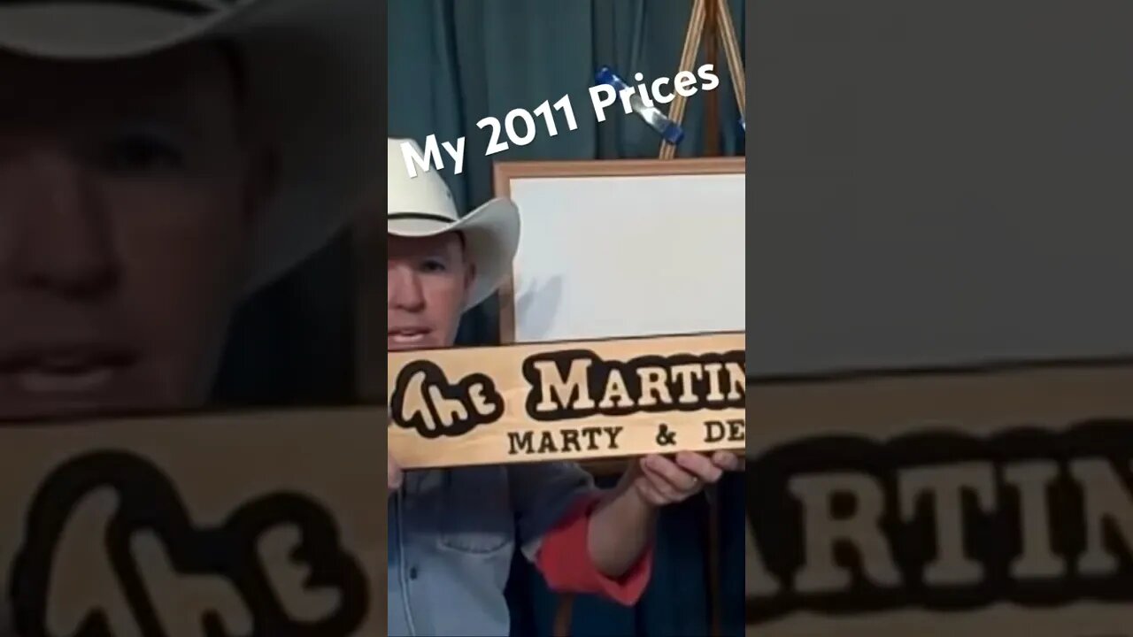 Wow, things have certainly changed in the last 12 years. #pricing #prices #freehand #handcarved