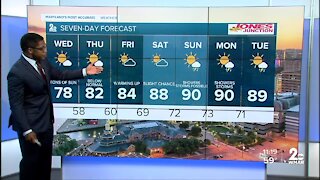 WMAR-2 News Weather at 11