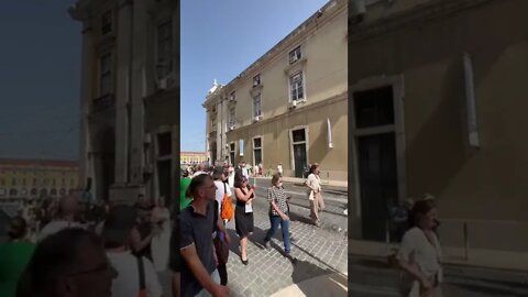 March of the Newlyweds in Lisbon