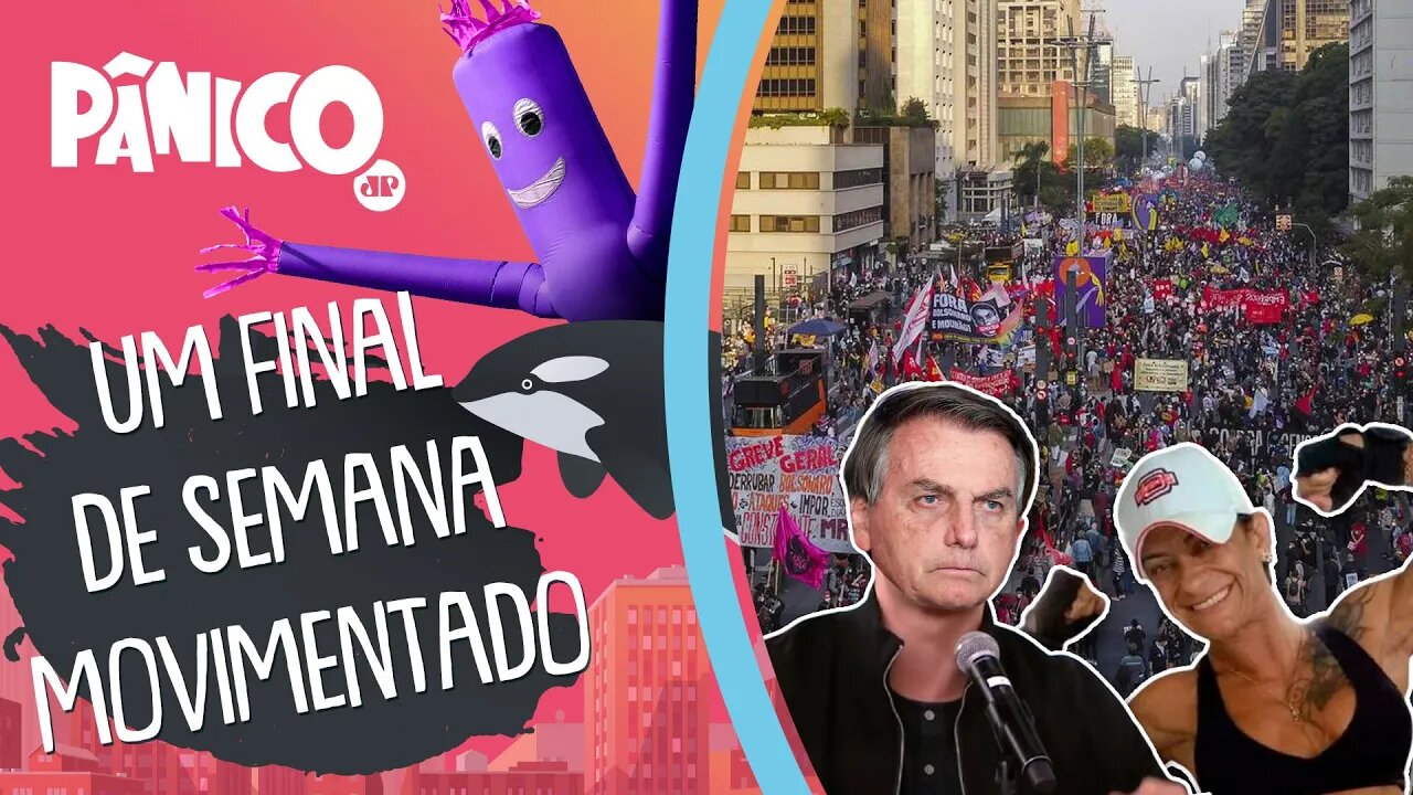 BOLSONARO SÉRIO ANALISA SE MANIFESTAÇÕES DA ESQUERDA VALEM MENOS DO QUE PALAVRA DA EX-CUNHADA