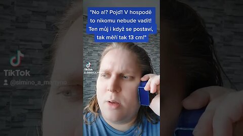 Mám "MALÉHO"!? 😲🤣 #funny #tiktok #shorts