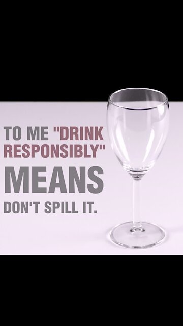Drinking responsibly [GMG Originals]