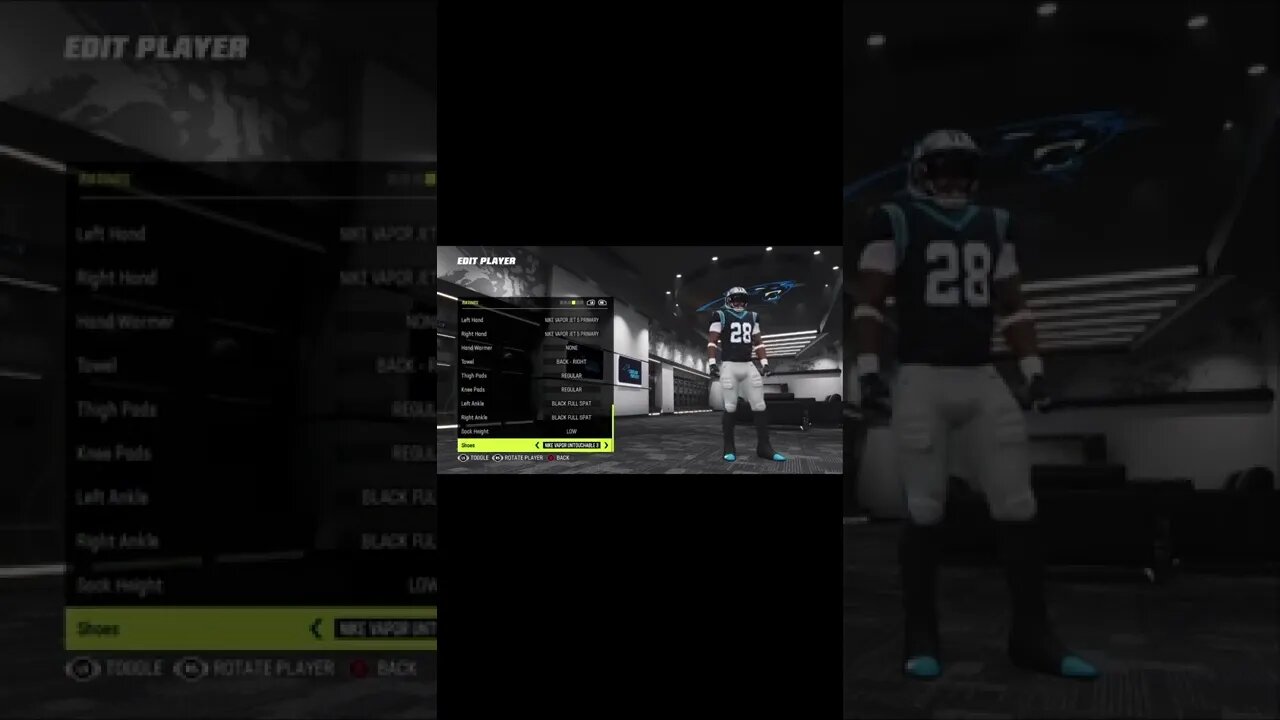 How To Create Jonathan Stewart Franchise Roster Madden 23 #shorts