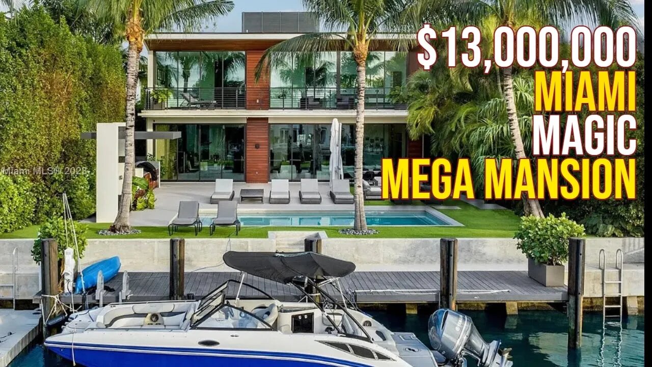 Inside $13,000,000 Miami MAGIC Mega Mansion