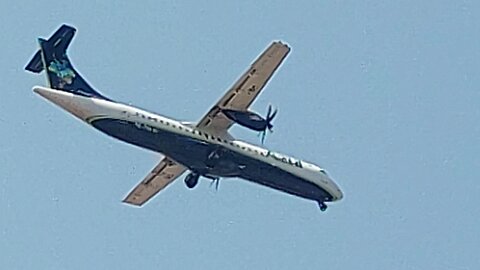 ATR72-600 PR-TKI coming from Recife to Fortaleza