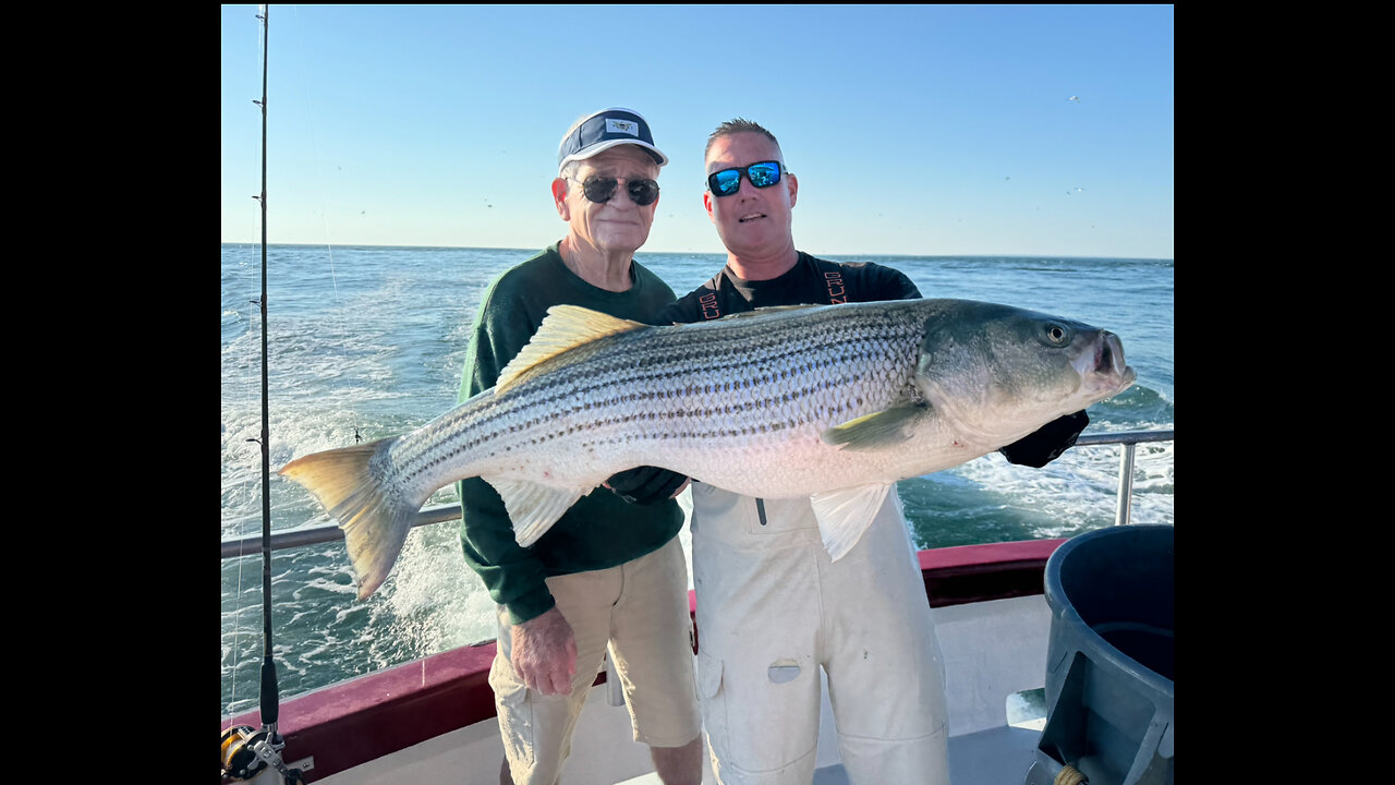 Stripped Bass Fishing Instruction By Rick Jensen Aboard The Nancy Ann