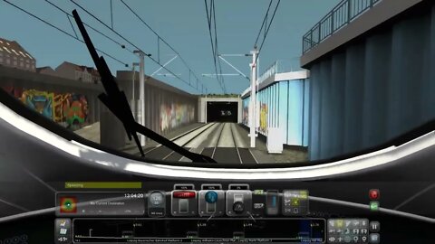 conducting a TGV in the subway at 200 per hour.