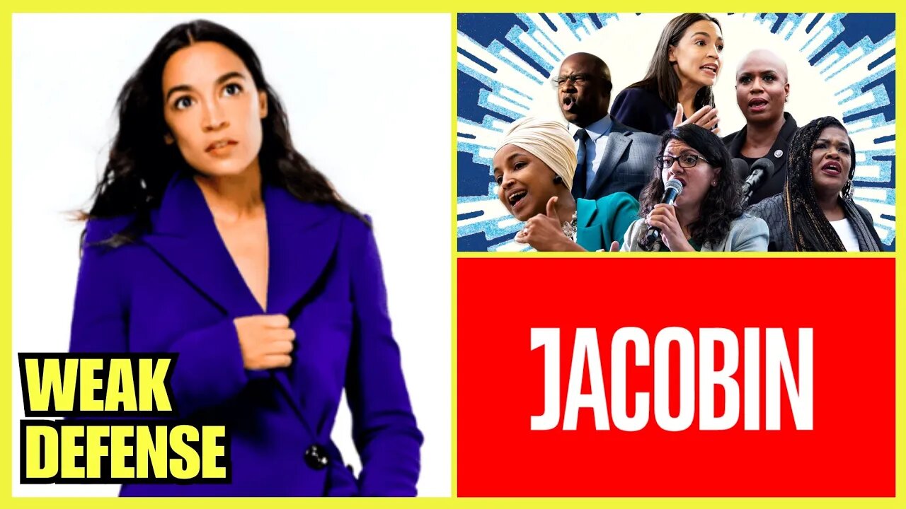 Jacobin WEAK Defense Of The Squad (clip)