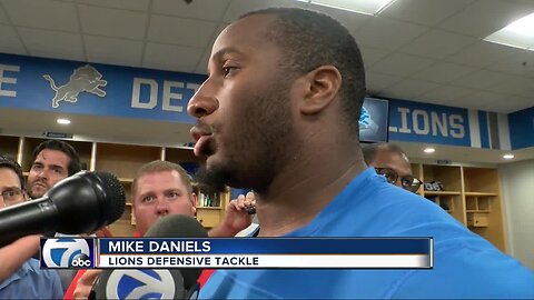 Mike Daniels says the Lions d-line is building chemistry