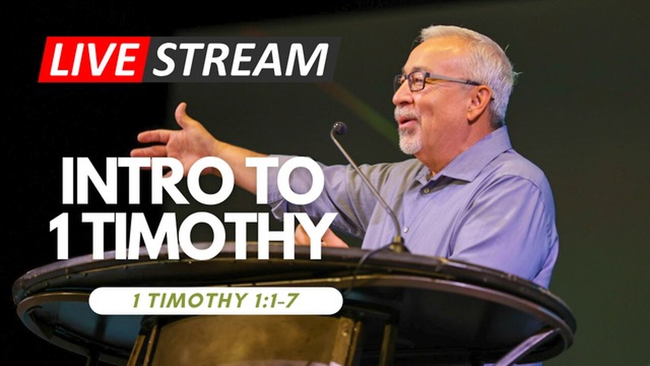 CCRGV Livestream: Introduction to 1 Timothy - 1 Timothy 1:1-7 (2nd Service)