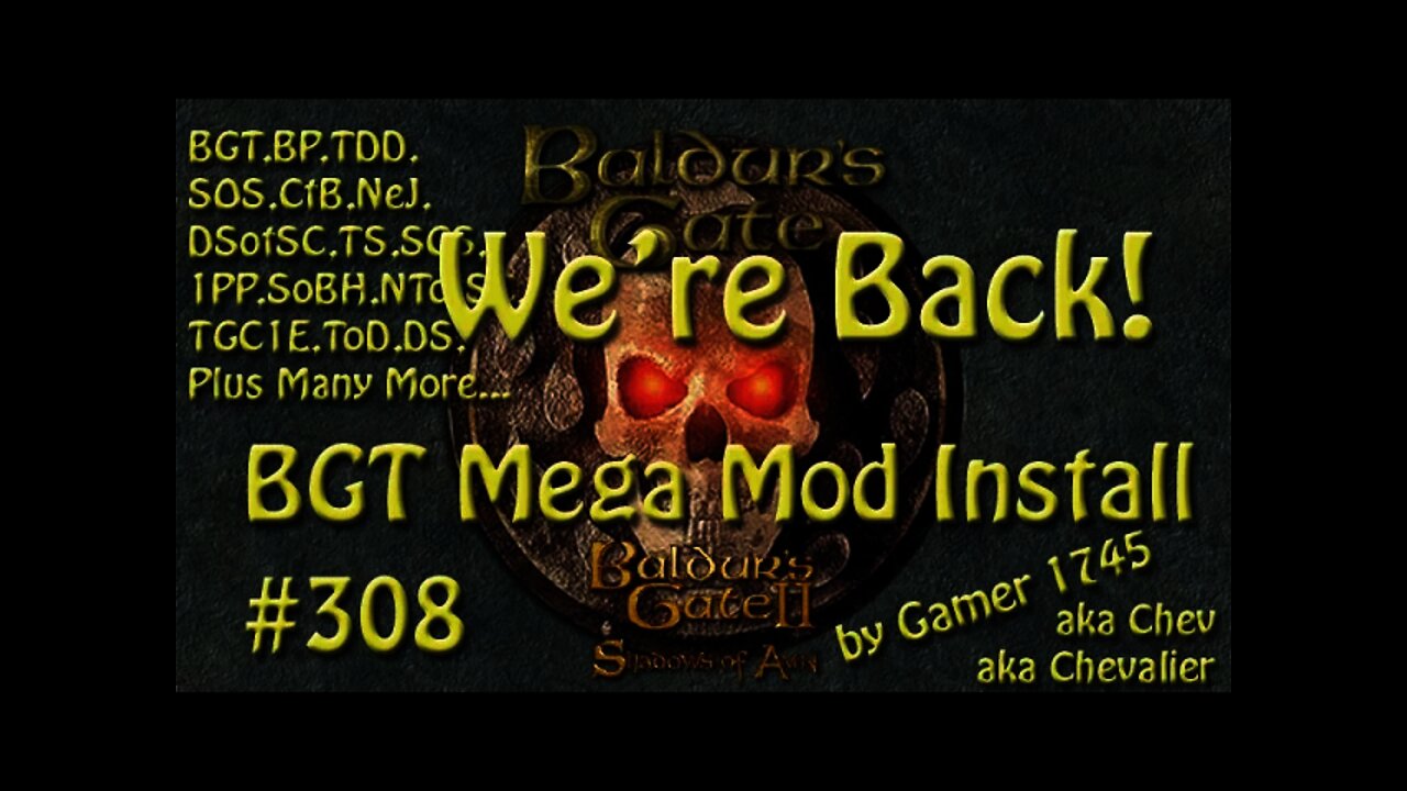 Let's Play Baldur's Gate Trilogy Mega Mod Part 308