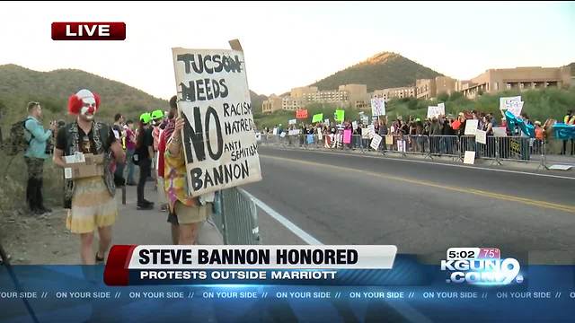 Steve Bannon speaking at Brian Terry Foundation dinner, protesters expected