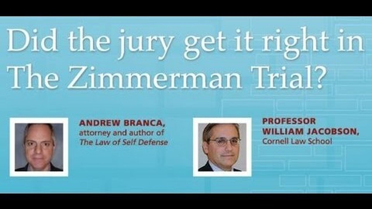 Did The Zimmerman Jury Get It Right?