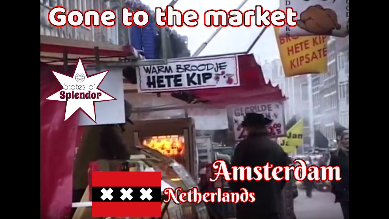 MOST POPULAR AMSTERDAM MARKET | Went to the market | Albert Cuyp Market