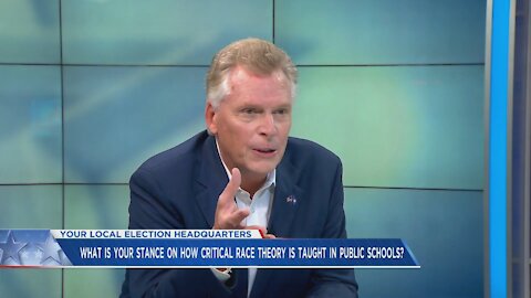 McAuliffe Suggests Parents Concerned About CRT Are Racist; Refuses To Define CRT