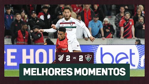 ATHLETICO-PR 2 X 2 FLUMINENSE | 21ª RODADA - CAMPEONATO BRASILEIRO 2023 | MELHORES MOMENTOS