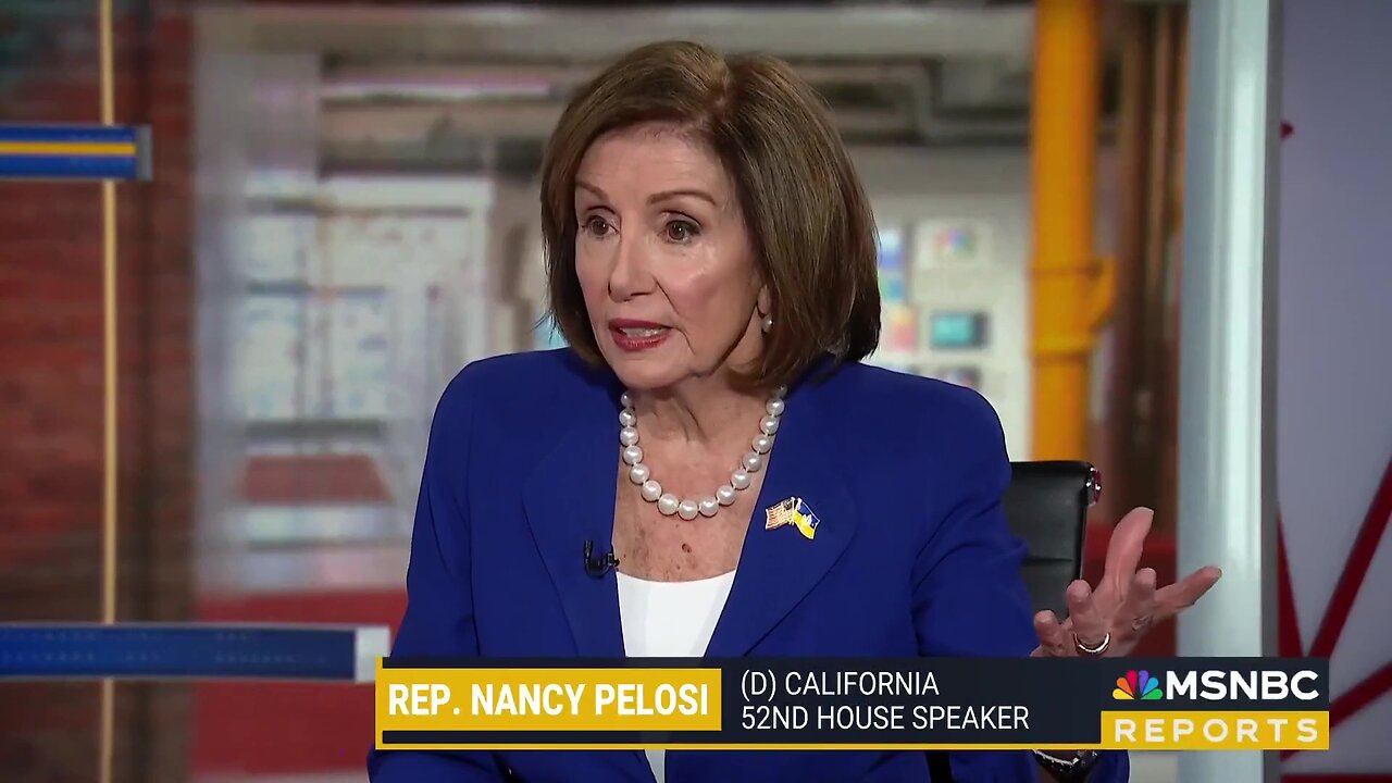 Nancy Pelosi wants Democrats to take House, eliminate Filibuster, codify Abortion + Kamala & Jill