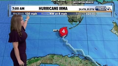 7 a.m. Sunday Hurricane Irma update