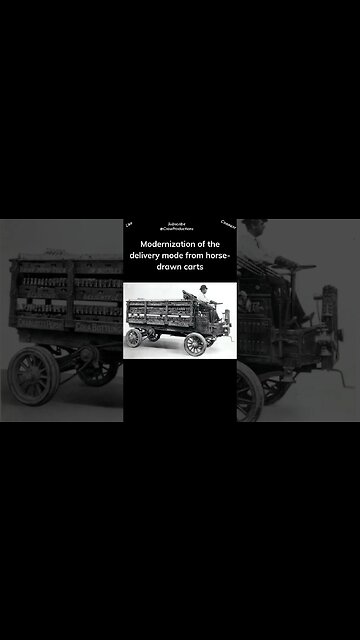 Pepsi Cola became the first company to introduce motorized vehicle delivery for soda based drinks