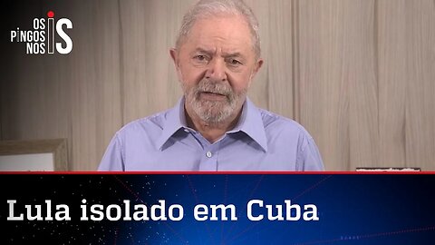 Ex-presidiário Lula teve Covid-19 em Cuba