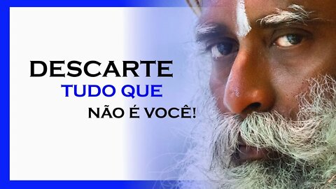 DESCARTE TUDO QUE NÃO É VOCÊ, SADHGURU DUBLADO, MOTIVAÇÃO MESTRE