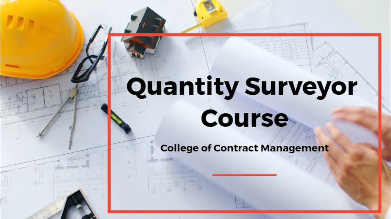 Online Quantity Surveyor Course