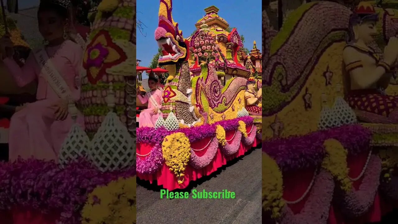 Flower Festival Thailand Part 6 #trending #viral #shorts #short #shortsvideo