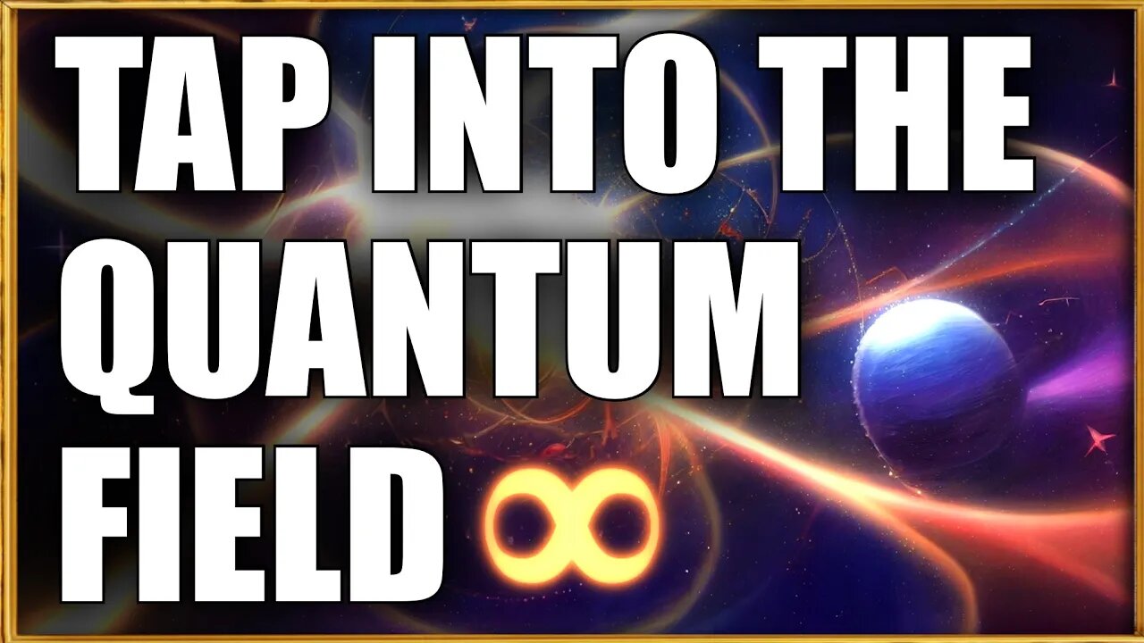 QUANTUM FIELD MEDITATION MUSIC - 6-5hz Theta Meditation ⚡️✨💫